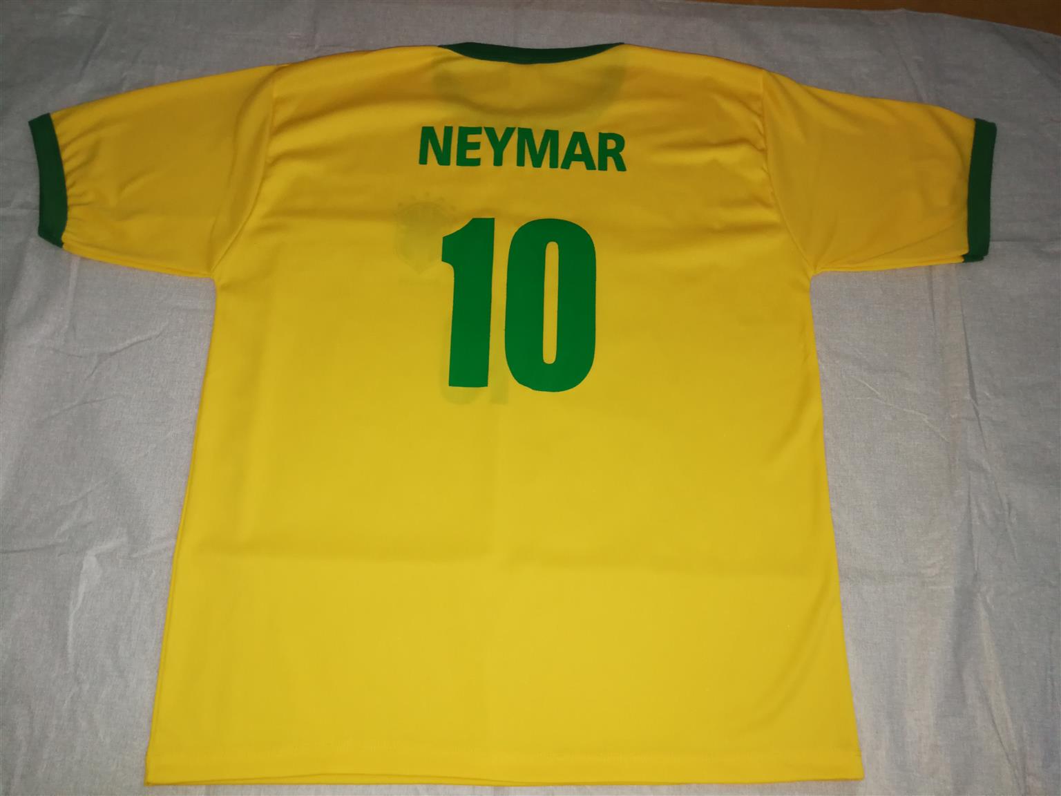 Neymar Brazil Football Shirt with Cap