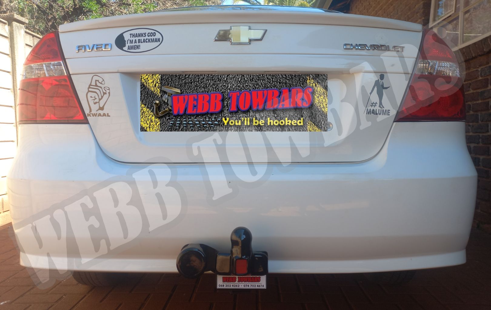 Chevrolet Aveo Standard/Detachable Towbars - Private Seller Chevrolet Aveo Standard/Detachable Towbars - Private Seller