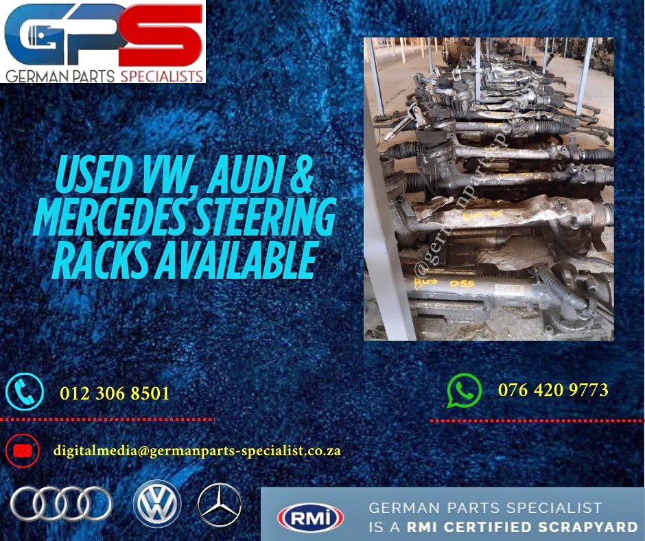 Used Vw, Audi & Mercedes Electric Steering Racks For Sale - Private Seller Used Vw, Audi & Mercedes Electric Steering Racks For Sale - Private Seller