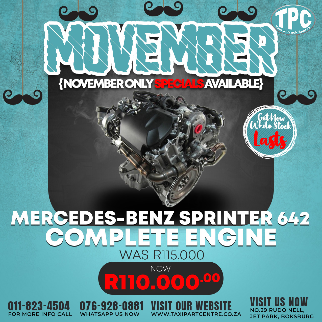 Mercedes-Benz Sprinter 642 Complete Engine - Private Seller Mercedes-Benz Sprinter 642 Complete Engine - Private Seller