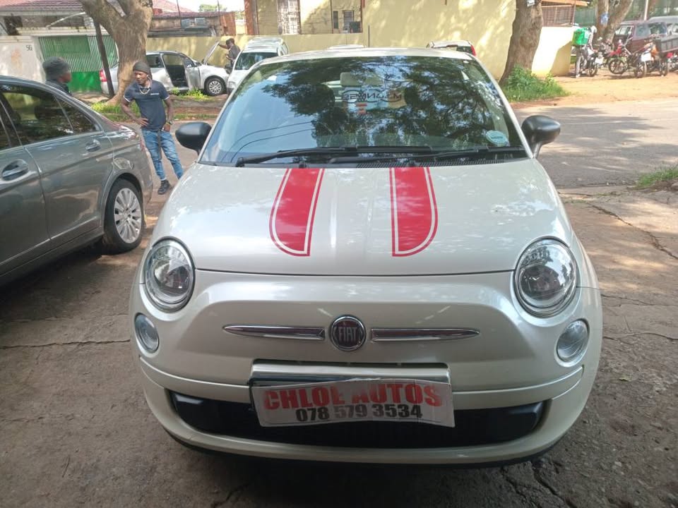 2014 Fiat 500 1.2 White, Manual, Petrol
