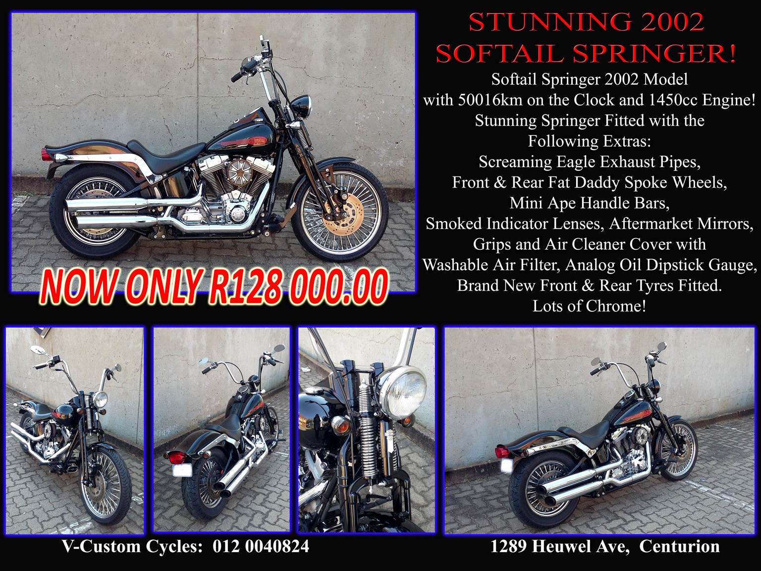 Used 2002 Harley Davidson Springer - Private Seller
