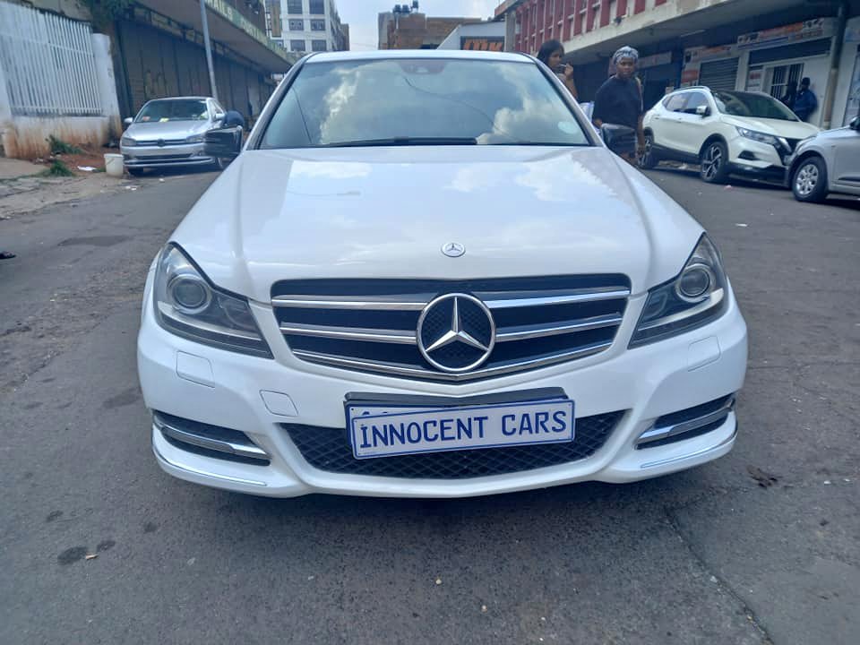 2014 MERCEDES BENZ C250 CDI DIESEL, AUTOMATIC TRANSMISSION, WHITE COLOUR,