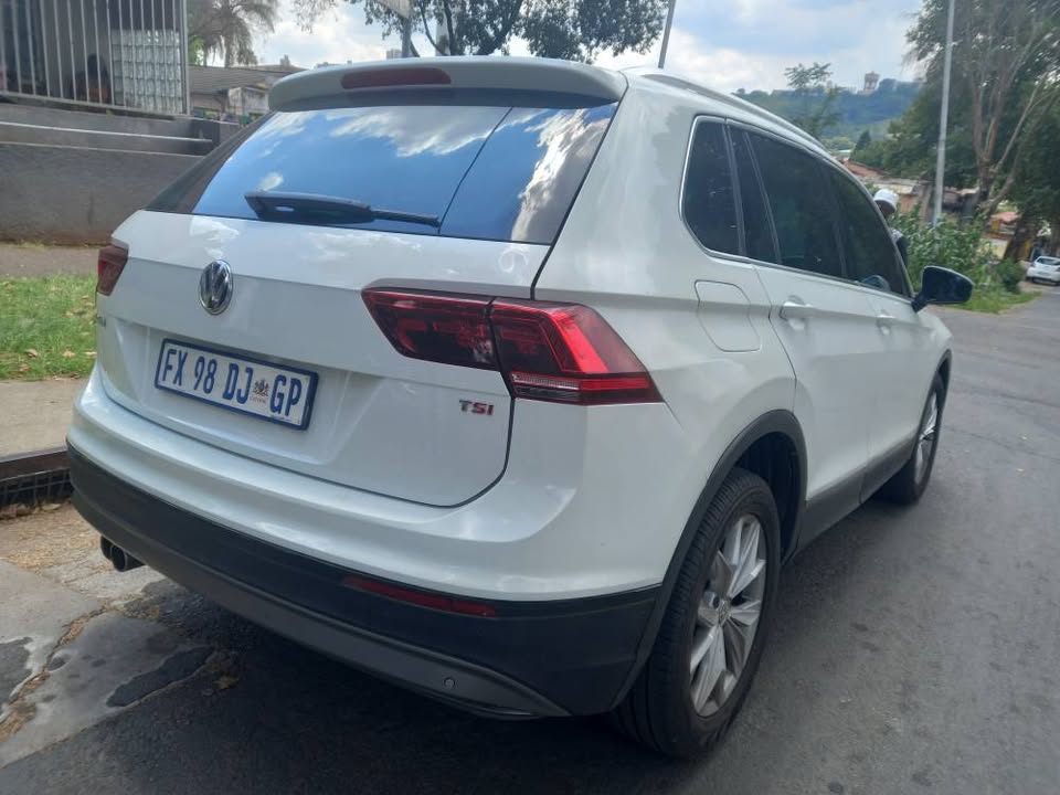 2017 VW TIGUAN 4MOTION 2.0 TSI  PETROL, Automatic, White Color, Mileage