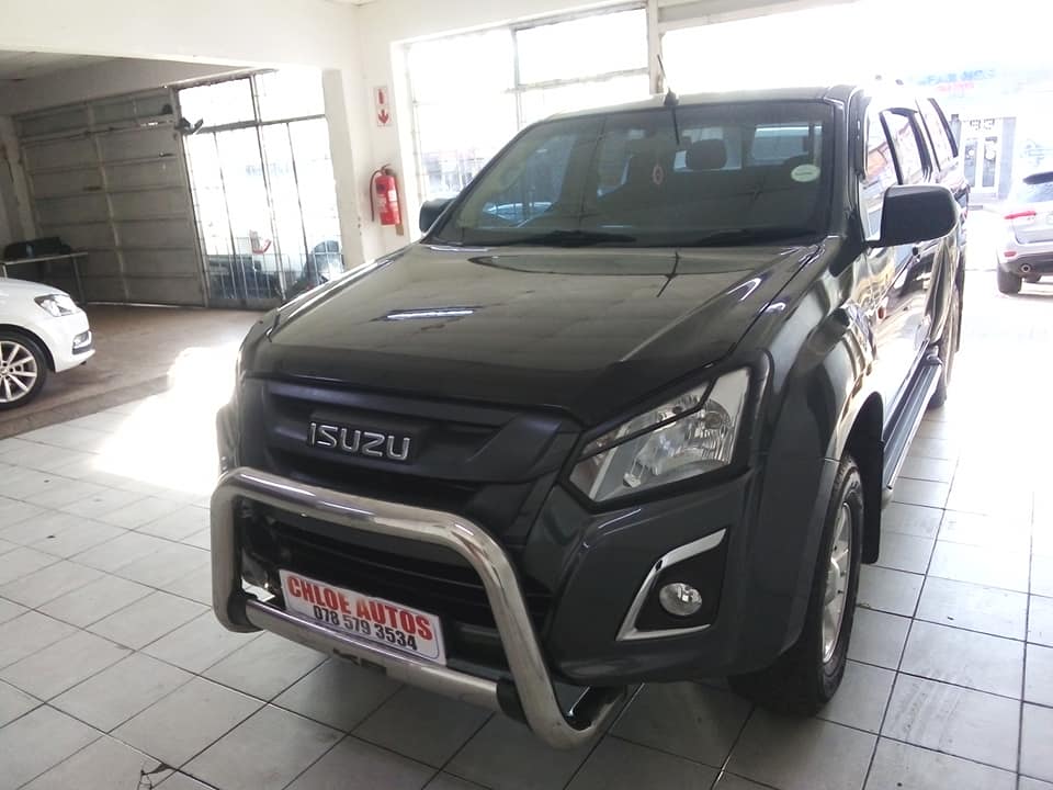2018 ISUZU KB250 DTEQ  4x2 DOUBLE CAB  Greyy, MANUAL, DIESEL  CANOPY,  99000km