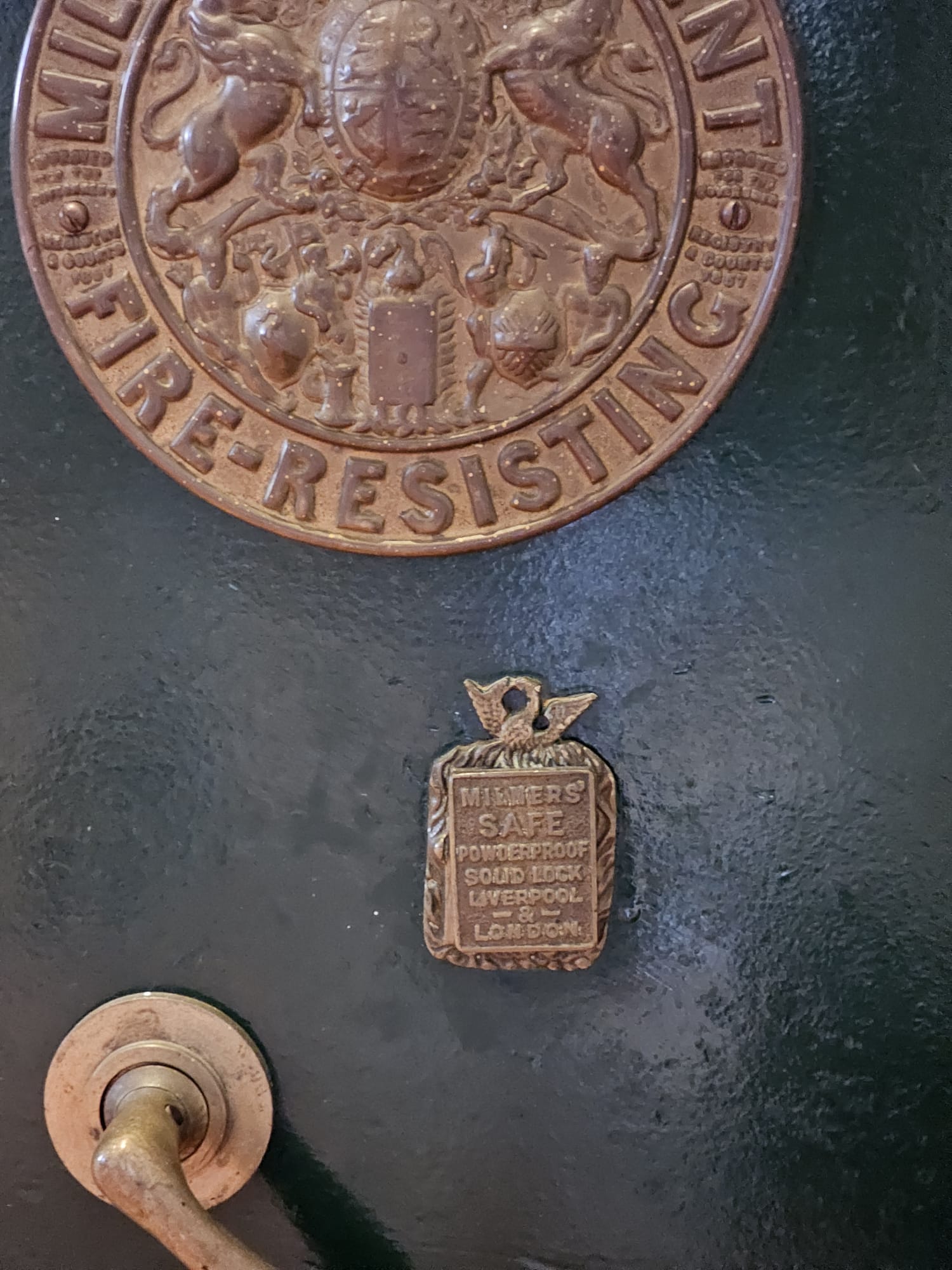 Collectors item Milners fire resisting safe