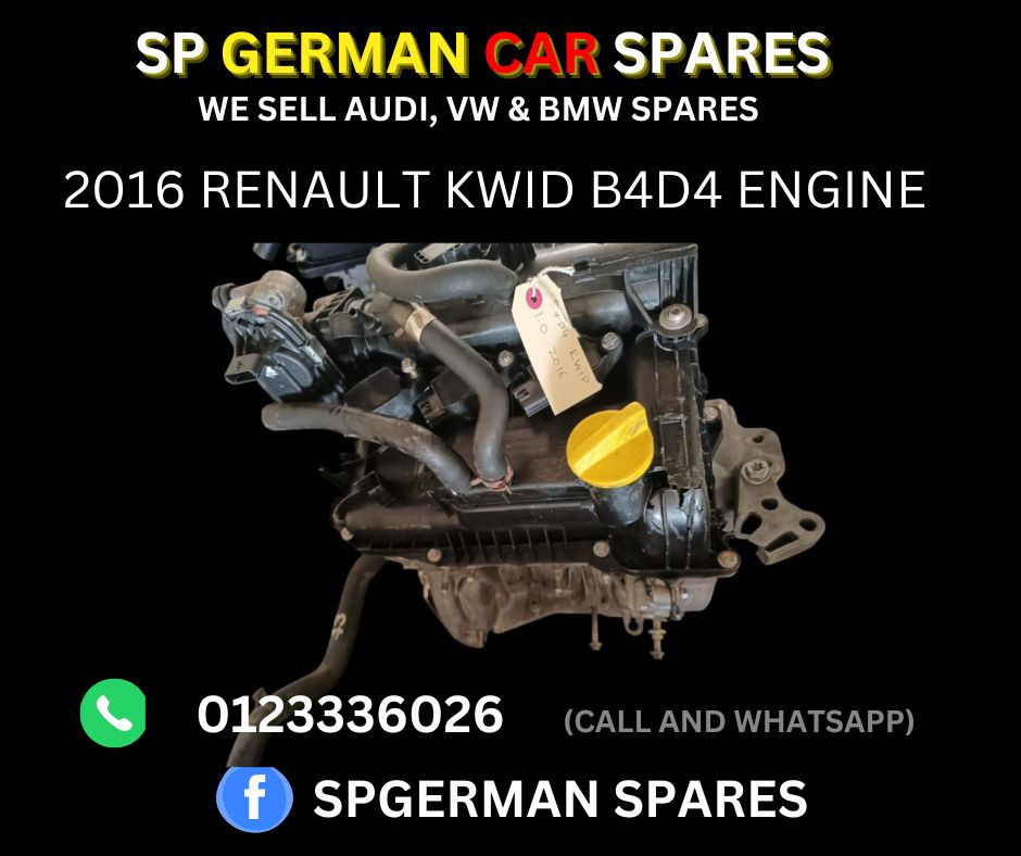 2016 RENAULT KWID B4D4 ENGINE FOR SALE!! - Private Seller
