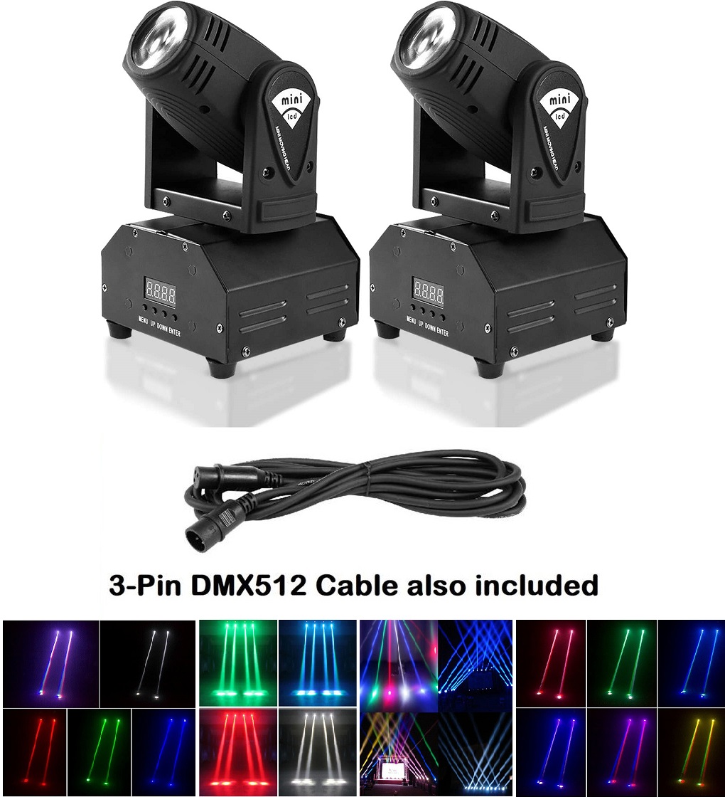 Professional Disco Moving Head Light DMX512 Stage, DJ Party, Night Club, Concert