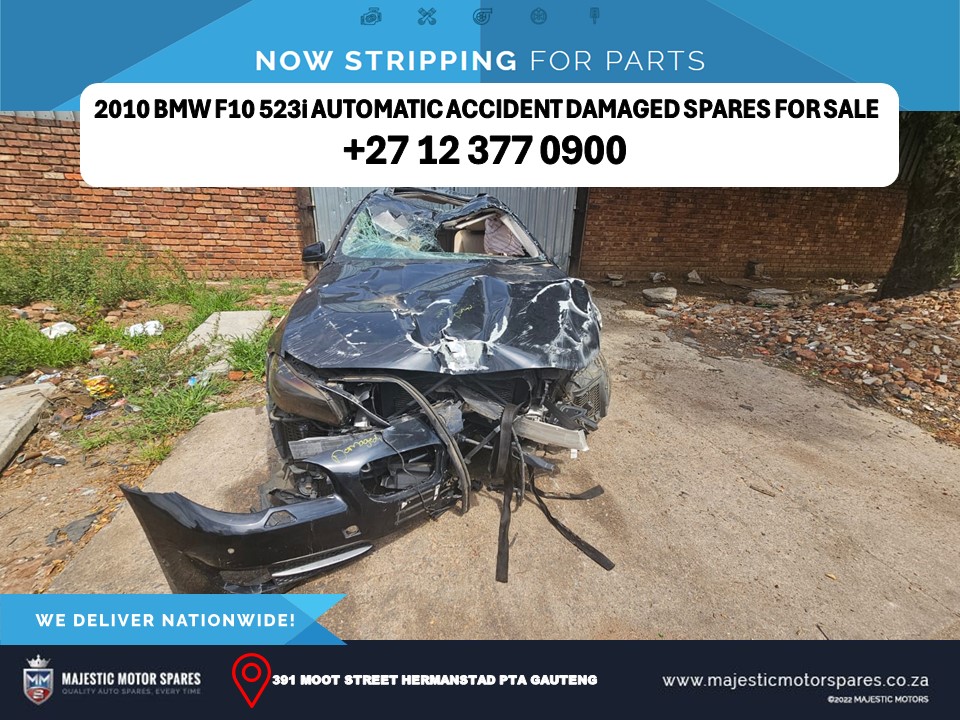 2010 BMW F10 523I Petrol Automatic Stripping for Spares