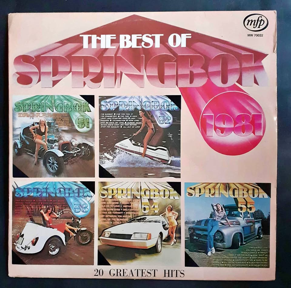 Best of Springbok 1981 LP Record Best of Springbok 1981 LP Record