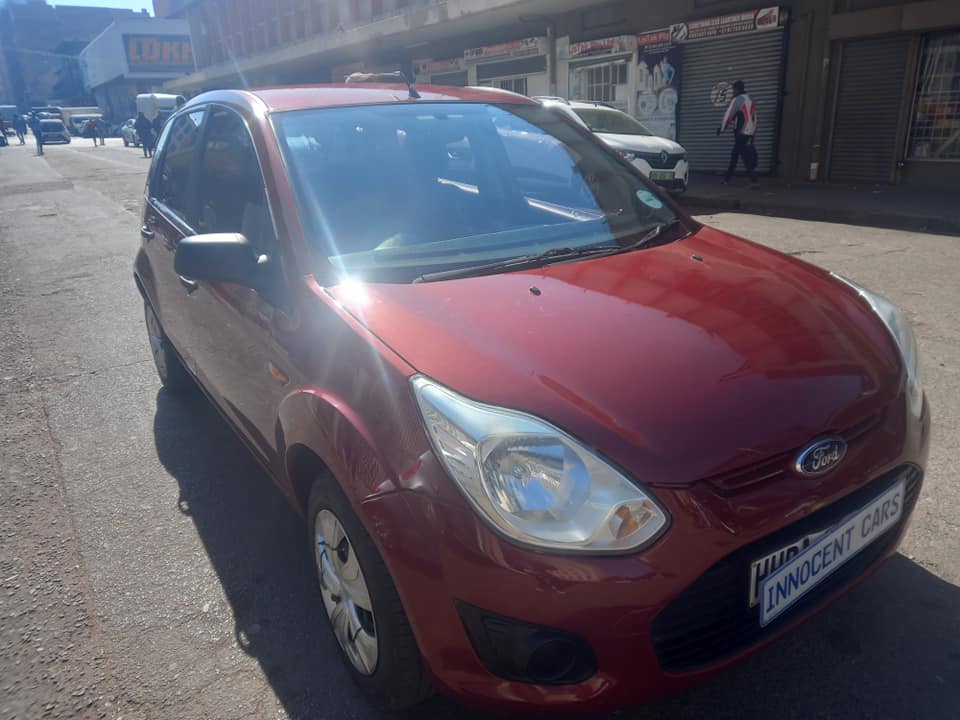2015 FORD FIGO 1.4 PETROL, MANUAL, MAROON COLOR, MILEAGE 89000