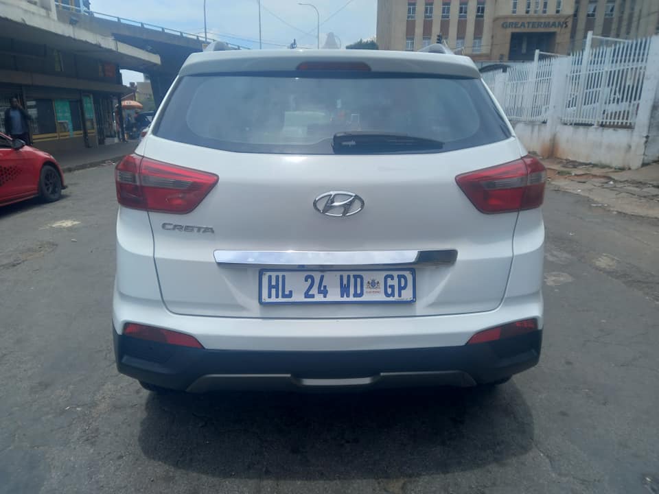 2018 HYUNDAI CRETA 1.6 PETROL, AUTOMATIC TRANSMISSION, WHITE COLOUR