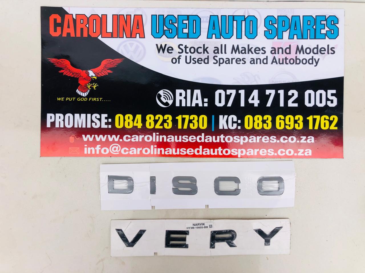 Land Rover discovery sport tailgate nameplate - Private Seller Land Rover discovery sport tailgate nameplate - Private Seller