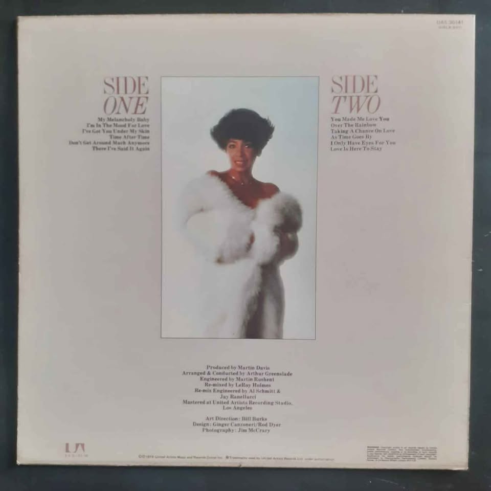 Shirley Bassey - Yesterdays LP Record