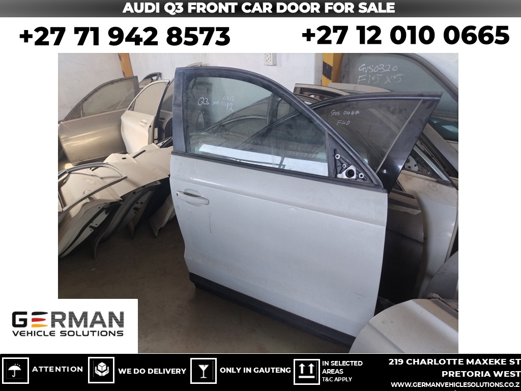 Audi Q3 car door for sale used - Private Seller Audi Q3 car door for sale used - Private Seller