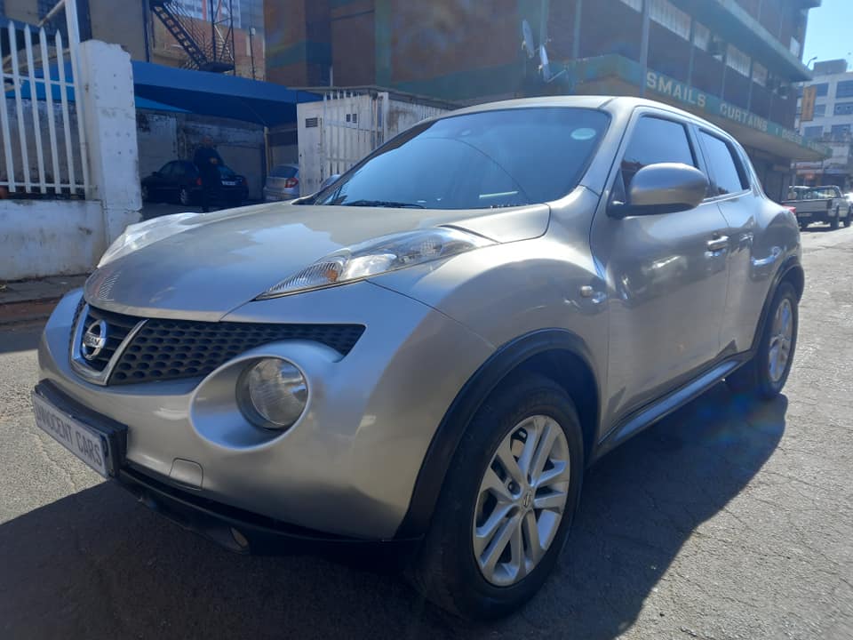 2013 NISSAN JUKE 1.6 PETROL ENGINE, KEYLESS MANUAL, SILVER COLOR, MILEAGE