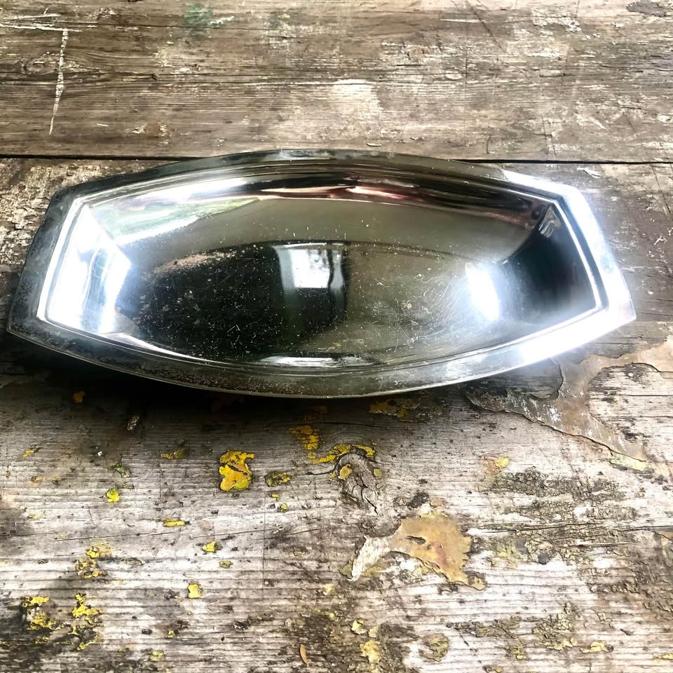 EPNS Vintage Silver plated bread or serving tray in fair vintage condition from Sheffield
