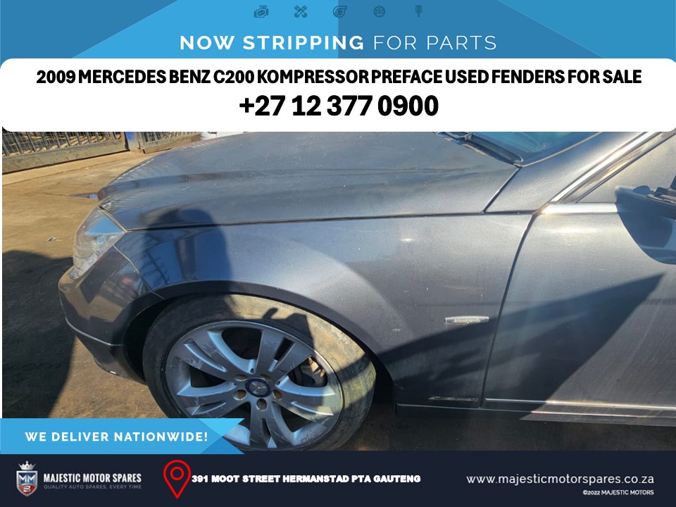 2009 Mercedes Benz C200 Kompressor Used Fenders for Sale - Private Seller 2009 Mercedes Benz C200 Kompressor Used Fenders for Sale - Private Seller
