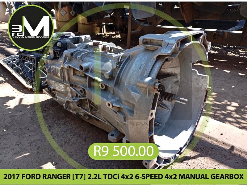 2017 FORD RANGER [T7 2.2L TDCi 4×2 6 SPEED 4×2 MANUAL GEARBOX MV0774