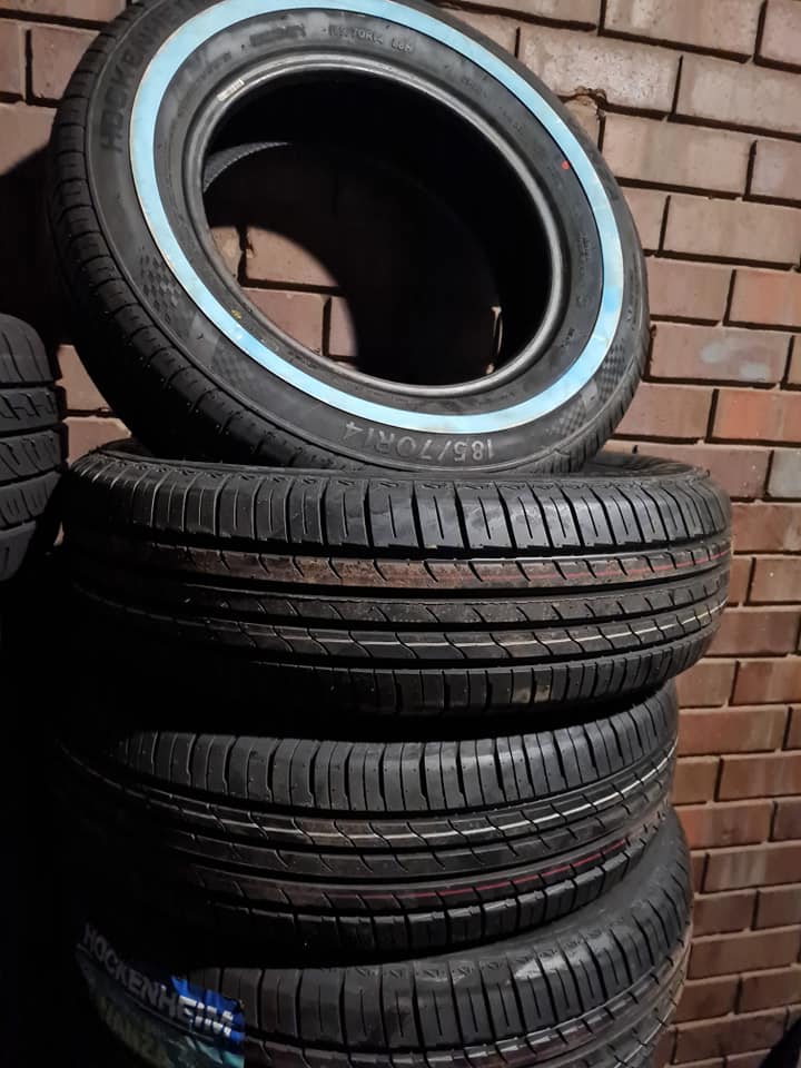 Toyota Avanza white wall tyres 185/70/14 new R1250 each fitted and balanced - Private Seller Toyota Avanza white wall tyres 185/70/14 new R1250 each fitted and balanced - Private Seller