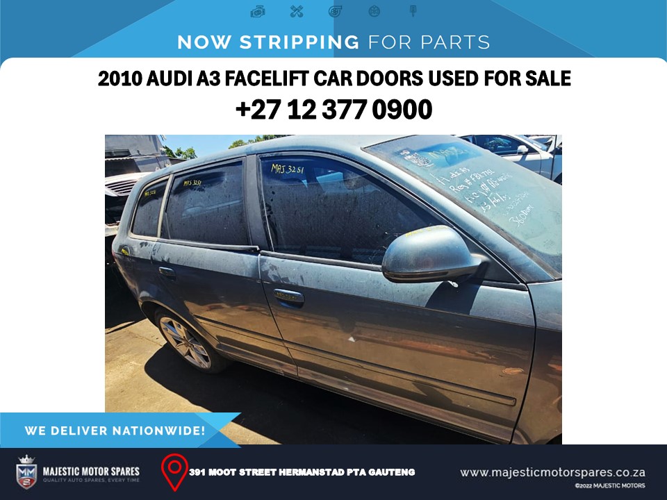 2010 Audi A3 Facelift Car Doors Used for Sale - Private Seller 2010 Audi A3 Facelift Car Doors Used for Sale - Private Seller