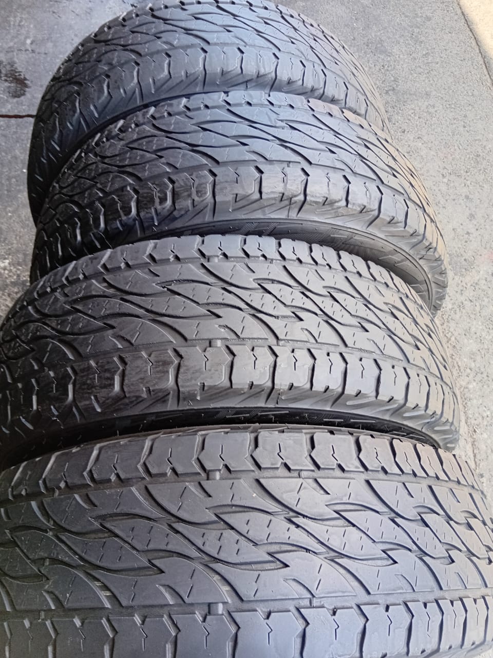 245/70/16 × 4 Bridgestone Dueler AT tyres - Private Seller 245/70/16 × 4 Bridgestone Dueler AT tyres - Private Seller