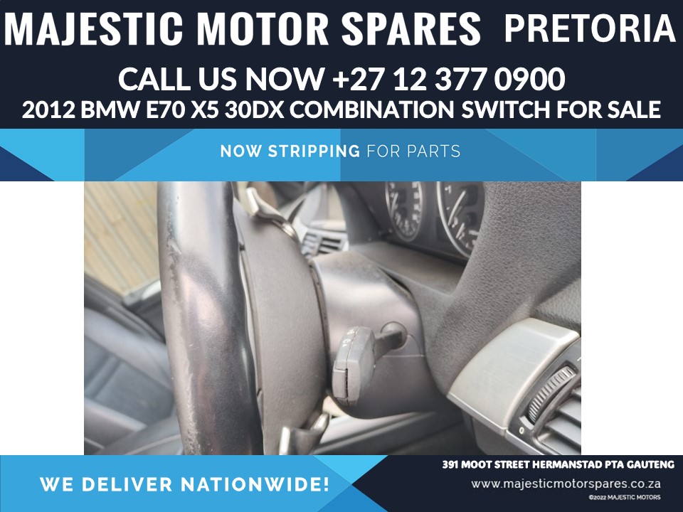 BMW X5 E70 30dx combination switch indicator stalk for sale used