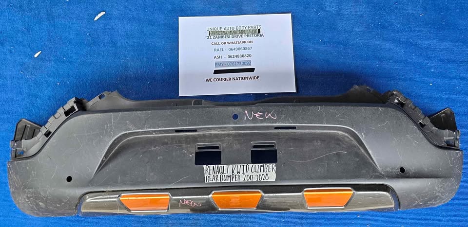 Renault Kwid Climber 2017 - 2021 Rear Bumper With Spoiler - Private Seller