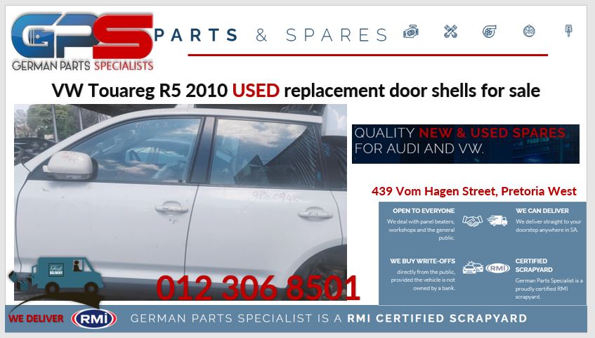 VW Touareg R5 2010 used replacement door shells for sale - Private Seller VW Touareg R5 2010 used replacement door shells for sale - Private Seller