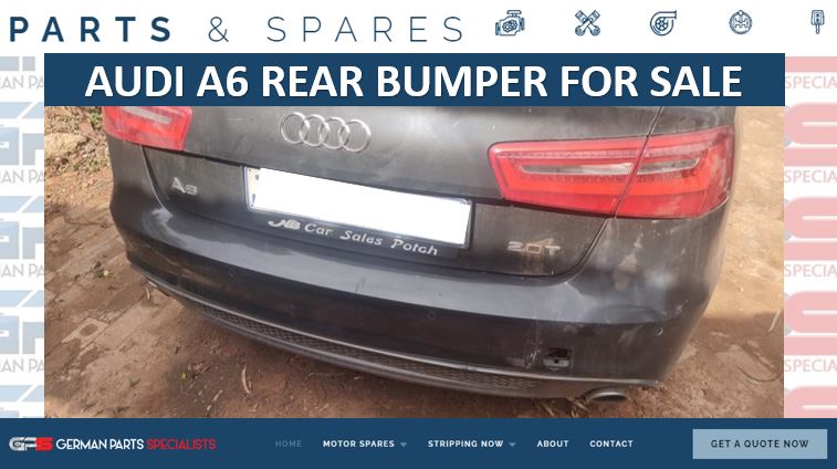 AUDI A6 REAR BUMPER FOR SALE - Private Seller AUDI A6 REAR BUMPER FOR SALE - Private Seller