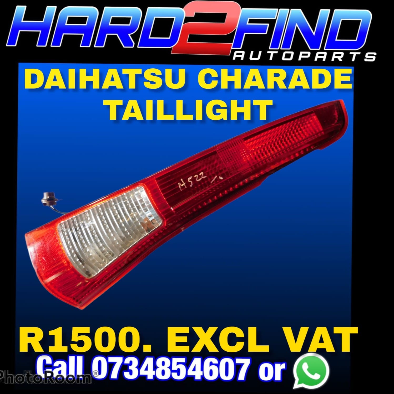 DAIHATSU CHARADE TAIL LIGHT EXCL VAT - Private Seller
