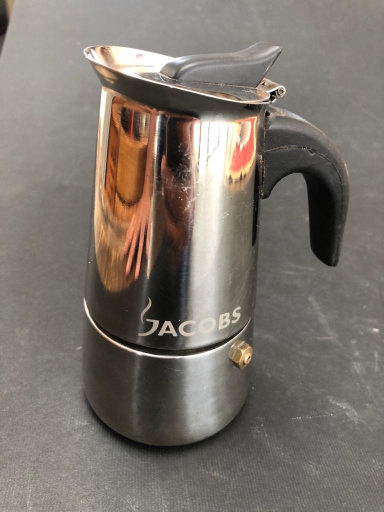 Jacobs Stove-top Stainless Steel Espresso maker - priced to clear