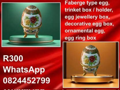 R300 - jewellery box egg