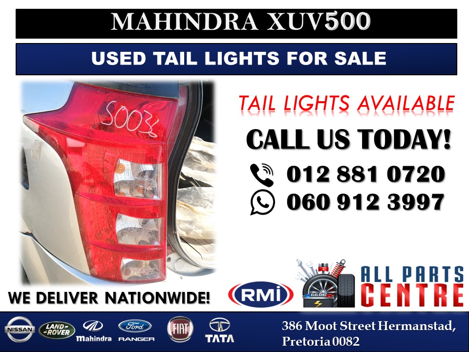 Mahindra Xuv500 Used Tail Lights for Sale