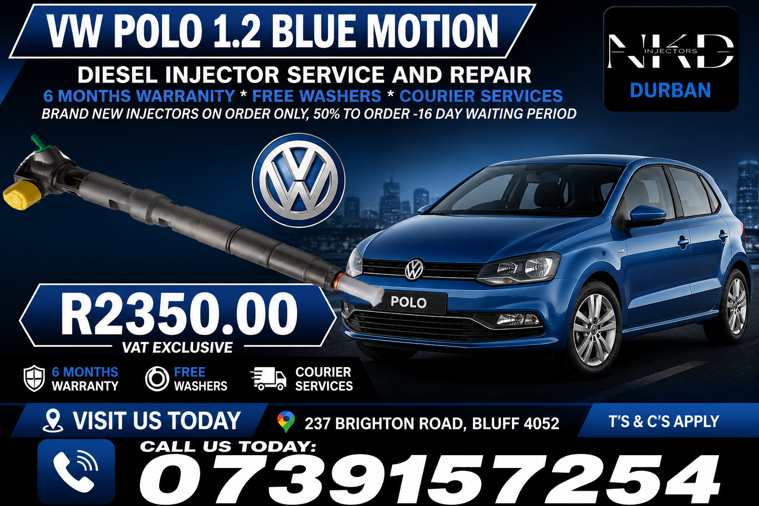 VW_Polo_1.2L_Diesel_Fuel_Injetcors_To_Repair - Private Seller VW_Polo_1.2L_Diesel_Fuel_Injetcors_To_Repair - Private Seller