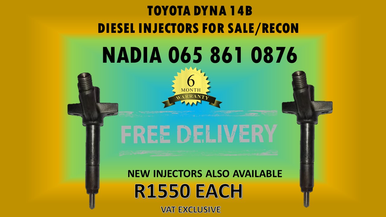 TOYOTA DYNA 14B DIESEL INJECTORS FOR SALE - RELAIBLE - Private Seller TOYOTA DYNA 14B DIESEL INJECTORS FOR SALE - RELAIBLE - Private Seller