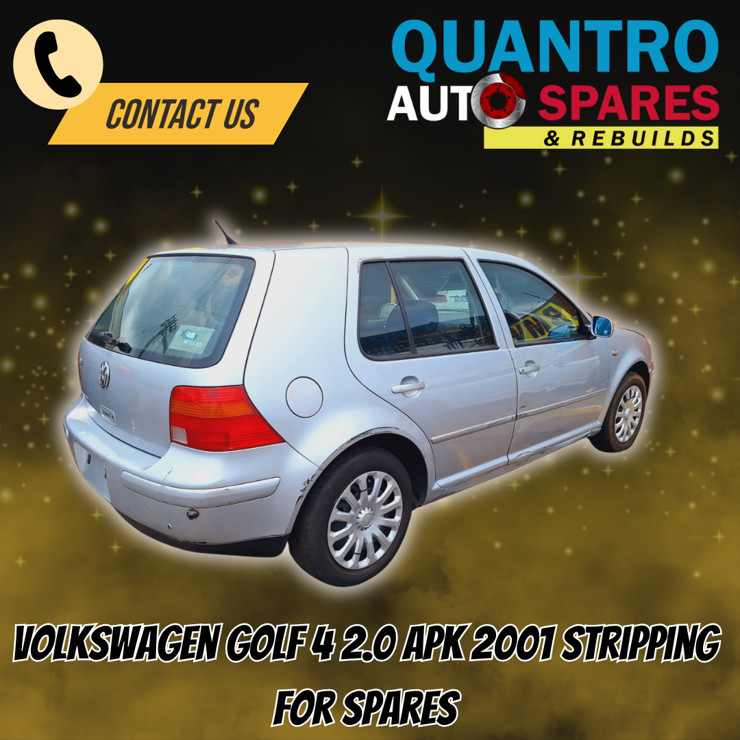 VOLKSWAGEN GOLF 4 2.0 APK 2001 STRIPPING FOR SPARES