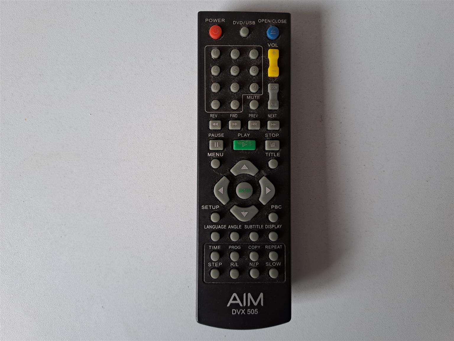 Remote Control AIM DVX 505. In Perfect Working Condition Remote Control AIM DVX 505. In Perfect Working Condition