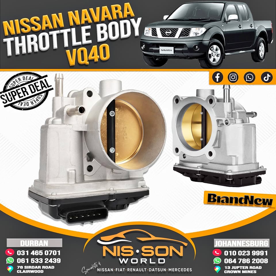 NISSAN NAVARA VQ40 THROTTLE BODY - Private Seller NISSAN NAVARA VQ40 THROTTLE BODY - Private Seller