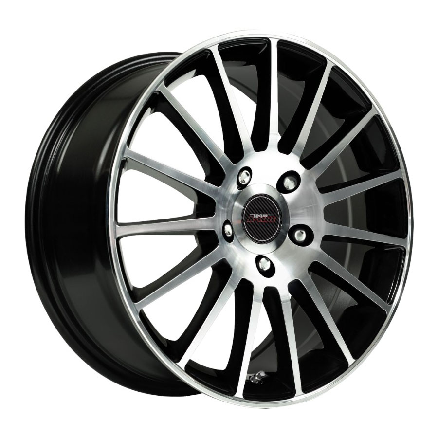 17″ A-Line Maison 5/112 Black Machine Face Alloy Wheels