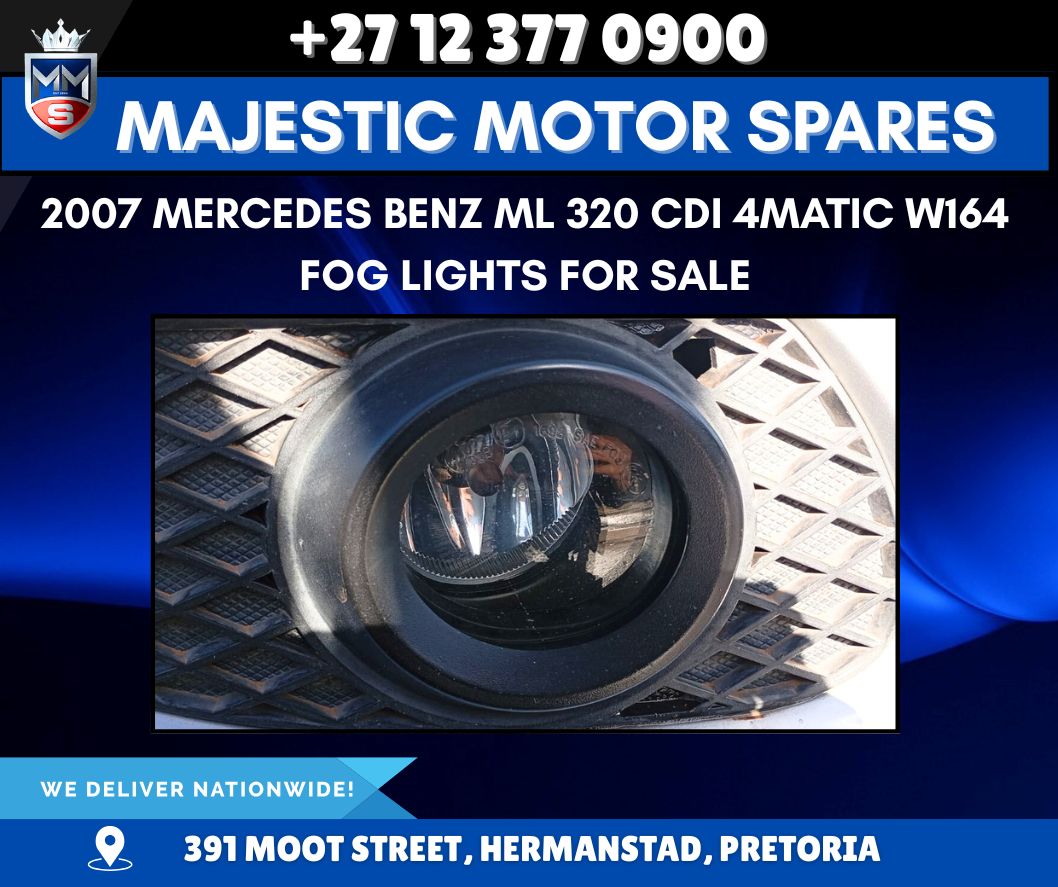 2007 Mercedes ML 320 CDI 4MATIC (W164) Fog Lights for Sale – Used - Private Seller 2007 Mercedes ML 320 CDI 4MATIC (W164) Fog Lights for Sale – Used - Private Seller