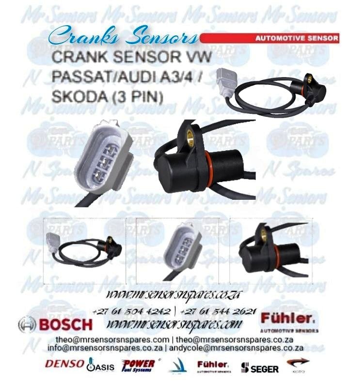 Crank Sensor VW Passat Audi A3 A4 Skoda (3 PIN) - Private Seller