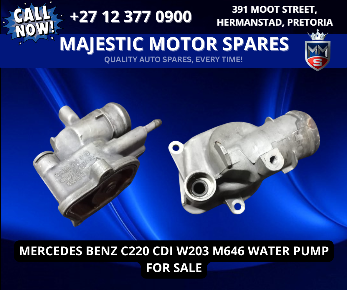 Mercedes Benz C220 CDI W203 M646 Water Pump for Sale - Private Seller Mercedes Benz C220 CDI W203 M646 Water Pump for Sale - Private Seller