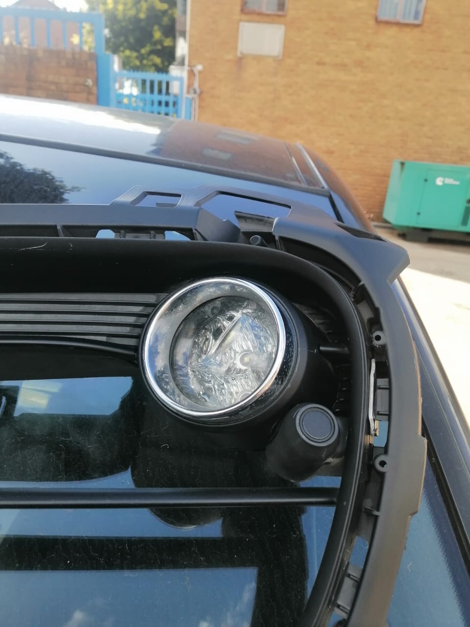 2014-2016 Porsche Cayman S OEM left side fog light with grill and PDC sensor - Private Seller 2014-2016 Porsche Cayman S OEM left side fog light with grill and PDC sensor - Private Seller