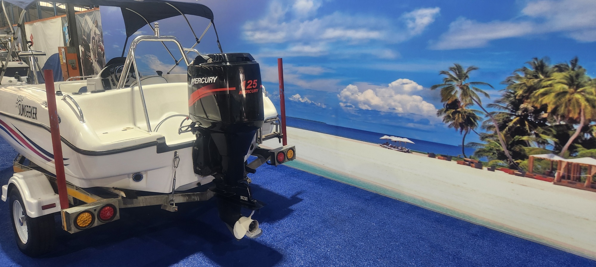SUNSEEKER 170 ON TRAILER 125 HP MERCURY FINANCE ARRANGED
