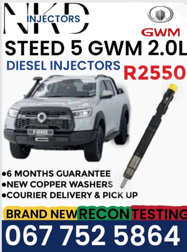 Steed 5 Gwm 2.0L Diesel injectors - Private Seller Steed 5 Gwm 2.0L Diesel injectors - Private Seller