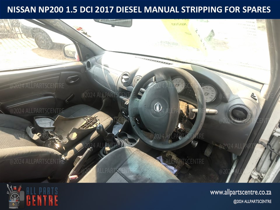Nissan Np200 2017 1.5 DCI manual diesel stripping for spares