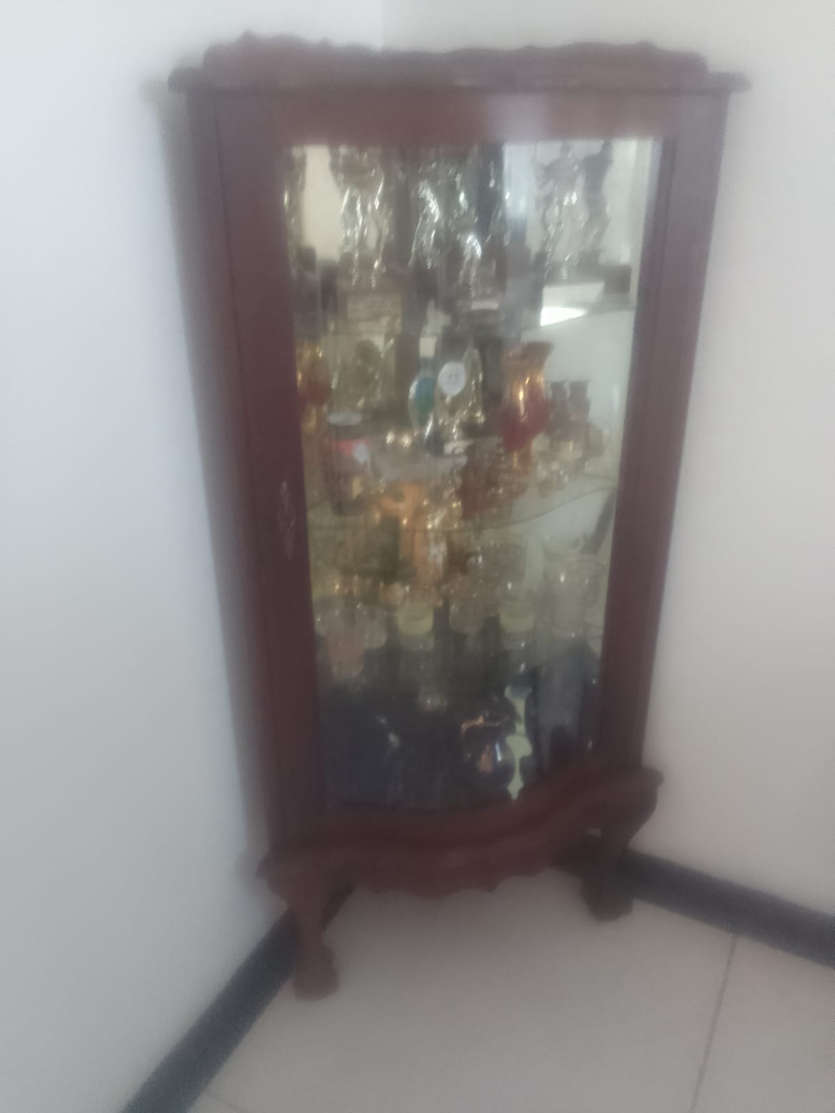 100 Year old vintage corner display unit for sale 100 Year old vintage corner display unit for sale