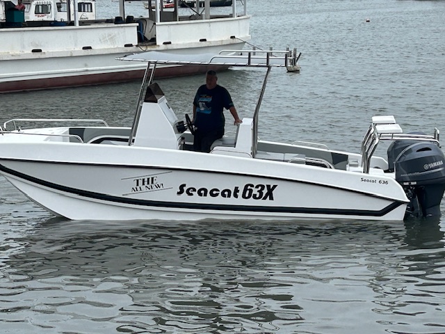 Seacat 63X(NEW) with 2 x New Yamaha F100hp Motors