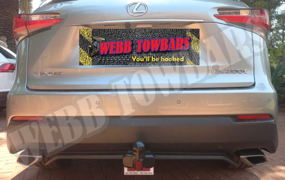 Lexus NX200t Standard/Detachable Towbars - Private Seller Lexus NX200t Standard/Detachable Towbars - Private Seller